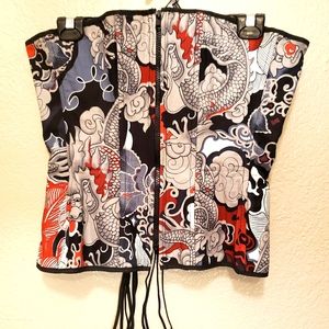 Sexy Chinese Dragon Corset